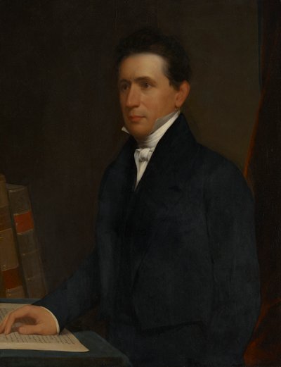 Denison Olmsted (1791-1859), B. A. 1813, M. A. 1816 od Nathaniel Jocelyn