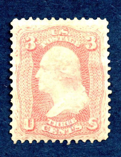 3c Washington svobodný, 17. srpna 1861. od National Bank Note Company