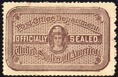 Poštovní pečeť, 1889. od National Bank Note Company