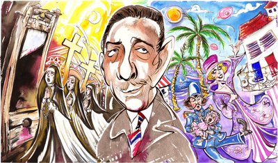 Francis Poulenc - francouzský skladatel od Neale Osborne
