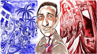 Francis Poulenc - francouzský skladatel od Neale Osborne