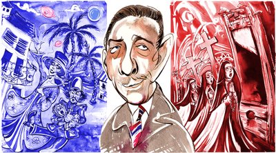 Francis Poulenc - francouzský skladatel od Neale Osborne