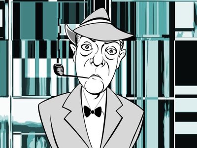 Jacques Tati (digitální) od Neale Osborne