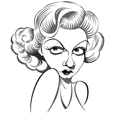 Jean Harlow, 2018 (digitální) od Neale Osborne