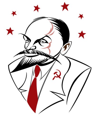 Lenin, 2019 (digitální) od Neale Osborne