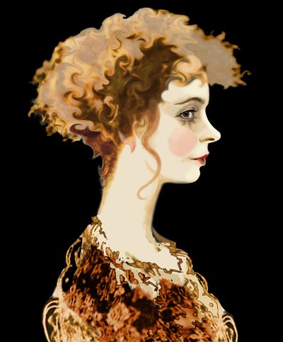 Lillian Gish, 2022 (digitální) od Neale Osborne