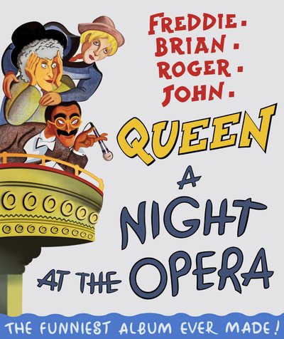 Queen: A Night at the Opera (plakát) od Neale Osborne