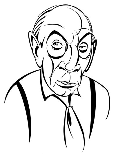 Sir Malcolm Arnold, 2019 (digitální) od Neale Osborne