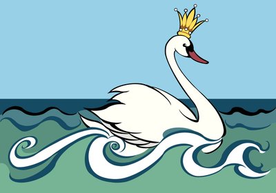 Labutí princezna, 2022 (digitální) od Neale Osborne