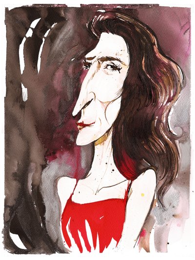 Véronique Gens, 2025 (tuš) od Neale Osborne