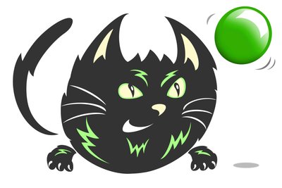Zap Cat - karikatura od Neale Osborne