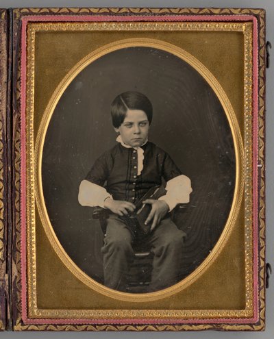 Bez názvu Portrét sedícího chlapce, 1853. od Nelson
