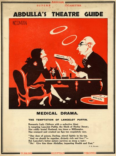 Cigarety Abdulla, 1928 od Nerman