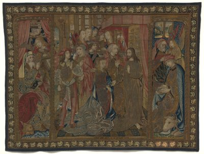 Kristus a žena přistižená v cizoložství od Netherlandish 16th Century