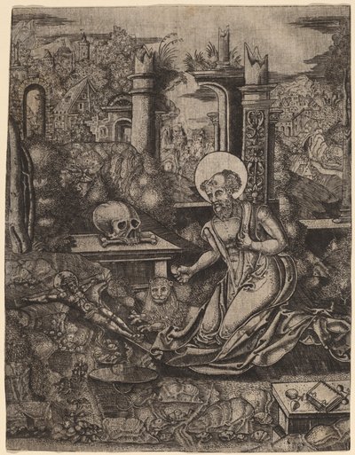 Svatý Jeroným od Netherlandish 16th Century