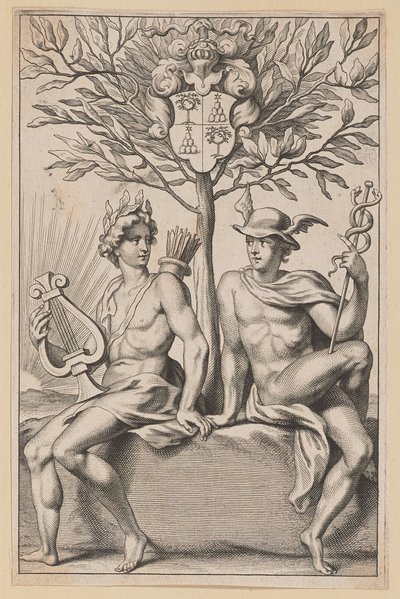 Titulní strana pro Philomathi Musae Juveniles od Netherlandish 17th Century after Sir Peter Paul Rubens