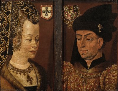 Portréty Filipa Dobrého a Isabely Portugalské, 16. století od Netherlandish Master