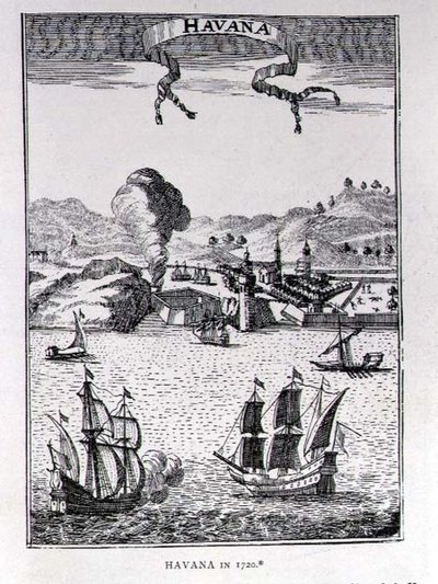 Havana, z Gages Voyages, Amsterdam, 1720 od Netherlandish School