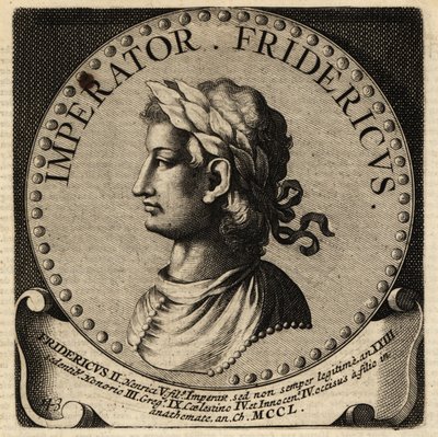 Císař Svaté říše římské Fridrich II. od Netherlandish School