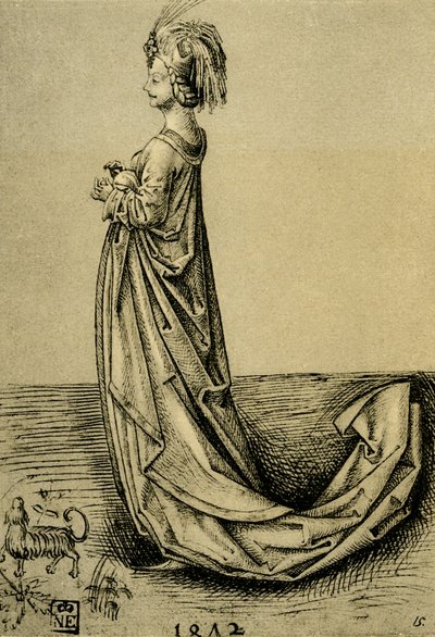 Vznešená dáma od Netherlandish School