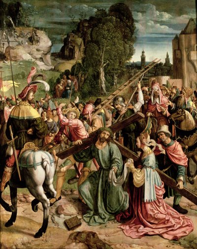 Na cestě na Kalvárii, kolem roku 1520 od Netherlandish School
