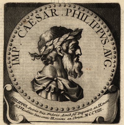 Filip Švábský, král německý. od Netherlandish School