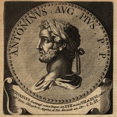 Portrét římského císaře Antonina Pia. od Netherlandish School