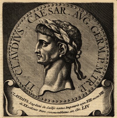 Portrét římského císaře Claudia. od Netherlandish School