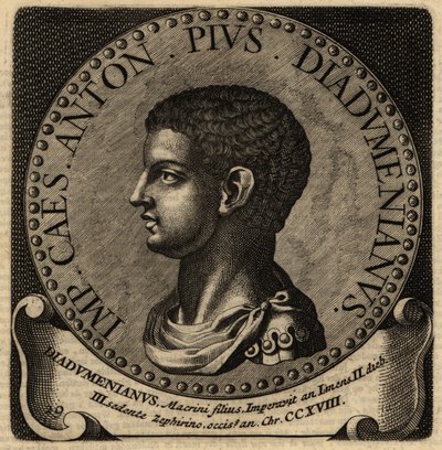Portrét římského císaře Diadumeniana. od Netherlandish School