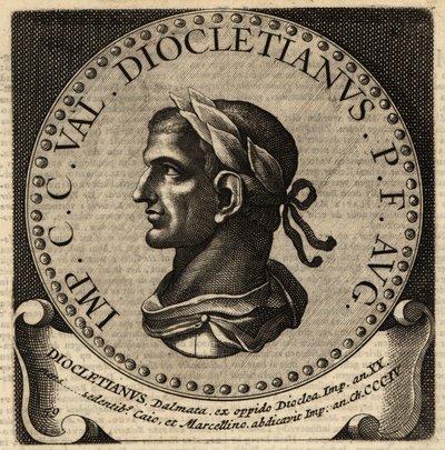 Portrét římského císaře Diokleciána. od Netherlandish School