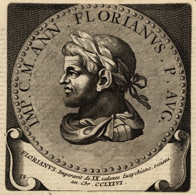 Portrét římského císaře Floriana. od Netherlandish School