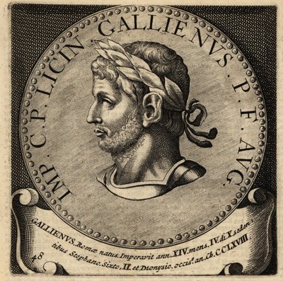 Portrét římského císaře Galliena. od Netherlandish School