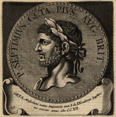Portrét římského císaře Geta. od Netherlandish School