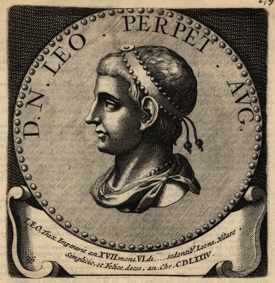 Portrét římského císaře Lva I. od Netherlandish School