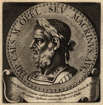 Portrét římského císaře Macrina. od Netherlandish School