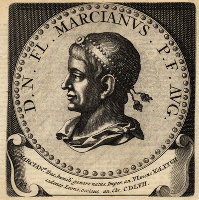 Portrét římského císaře Marciana. od Netherlandish School