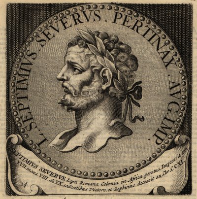Portrét římského císaře Septimia Severa od Netherlandish School
