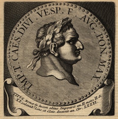 Portrét římského císaře Tita. od Netherlandish School