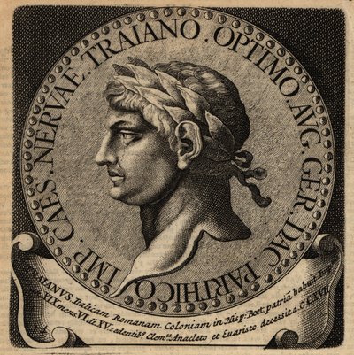 Portrét římského císaře Traiana. od Netherlandish School