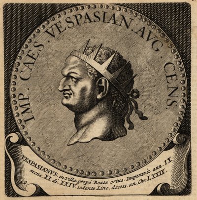 Portrét římského císaře Vespasiana. od Netherlandish School