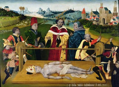 Umučení svatého Erasma od Netherlandish School