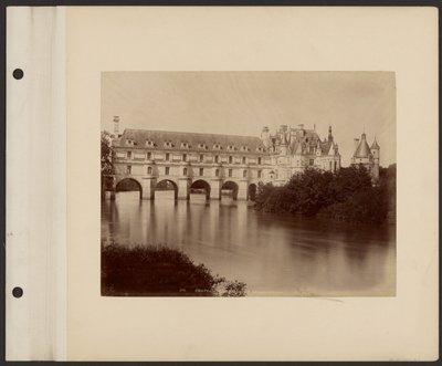 Zámek Chenonceau, východní průčelí od Neurdein freres