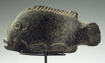 Ryba, 1540-1069 př.nl (tvrdý černý kámen) od New Kingdom Egyptian
