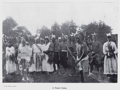 New Plymouth, Nový Zéland: Maori Haka (černobílá fotografie) od New Zealand Photographer