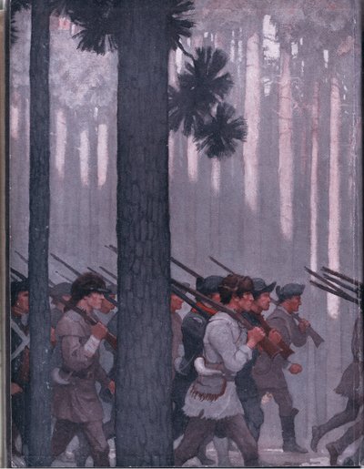 Design vnitřní obálky, 1928 od Newell Convers Wyeth