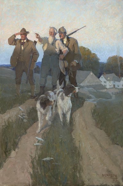Tamtéž, 1909 od Newell Convers Wyeth