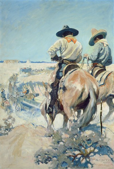Zásobovací vozy od Newell Convers Wyeth
