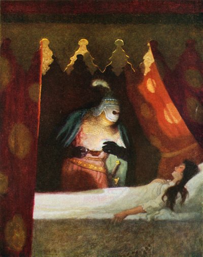 Wallace zachraňuje Helenu od Newell Convers Wyeth