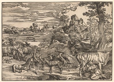 Krajina s dojičkou, c. 1525. od Niccolo Boldrini