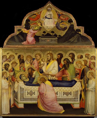 Smrt Panny, cca 1370-1375 od Niccolo di Pietro Gerini